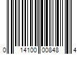 Barcode Image for UPC code 014100008484