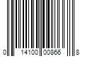 Barcode Image for UPC code 014100008668