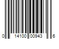 Barcode Image for UPC code 014100009436