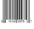 Barcode Image for UPC code 014100009757