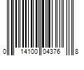 Barcode Image for UPC code 014100043768