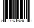 Barcode Image for UPC code 014100050551