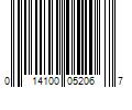 Barcode Image for UPC code 014100052067