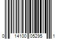 Barcode Image for UPC code 014100052951