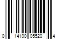 Barcode Image for UPC code 014100055204