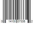 Barcode Image for UPC code 014100073352