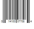 Barcode Image for UPC code 014100077084