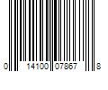 Barcode Image for UPC code 014100078678