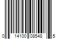 Barcode Image for UPC code 014100085485