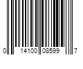 Barcode Image for UPC code 014100085997