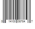 Barcode Image for UPC code 014100087847