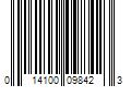 Barcode Image for UPC code 014100098423