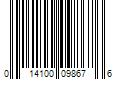 Barcode Image for UPC code 014100098676