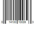 Barcode Image for UPC code 014100100393