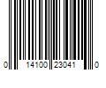 Barcode Image for UPC code 014100230410