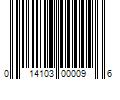 Barcode Image for UPC code 014103000096