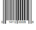 Barcode Image for UPC code 014112000056