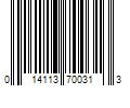 Barcode Image for UPC code 014113700313