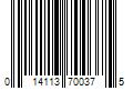 Barcode Image for UPC code 014113700375