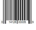 Barcode Image for UPC code 014126000059