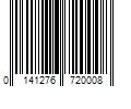 Barcode Image for UPC code 014127672000008