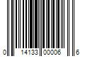 Barcode Image for UPC code 014133000066