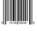 Barcode Image for UPC code 014135092069