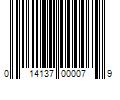 Barcode Image for UPC code 014137000079