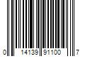 Barcode Image for UPC code 014139911007