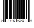 Barcode Image for UPC code 014140000035