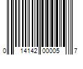 Barcode Image for UPC code 014142000057