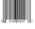 Barcode Image for UPC code 014146000077