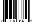 Barcode Image for UPC code 014146784205