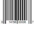 Barcode Image for UPC code 014156000067