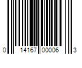 Barcode Image for UPC code 014167000063