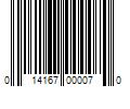 Barcode Image for UPC code 014167000070