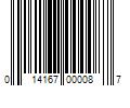 Barcode Image for UPC code 014167000087