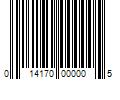 Barcode Image for UPC code 014170000005