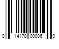 Barcode Image for UPC code 014178000069