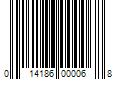 Barcode Image for UPC code 014186000068