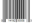 Barcode Image for UPC code 014192000083