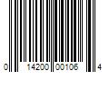 Barcode Image for UPC code 014200001064