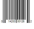 Barcode Image for UPC code 014200001262