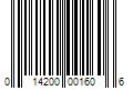 Barcode Image for UPC code 014200001606