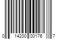 Barcode Image for UPC code 014200001767