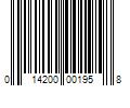 Barcode Image for UPC code 014200001958