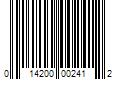 Barcode Image for UPC code 014200002412