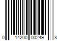 Barcode Image for UPC code 014200002498