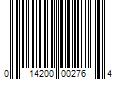 Barcode Image for UPC code 014200002764