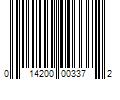 Barcode Image for UPC code 014200003372